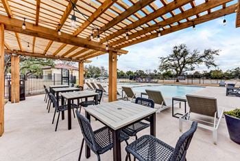 Outdoor seating and sundeck